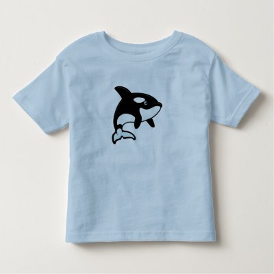 Cute Orca / Killer Whale Toddler T-shirt