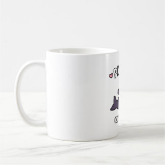 Cute Orca Pandas Of The Sea Doodle Funny Coffee Mug