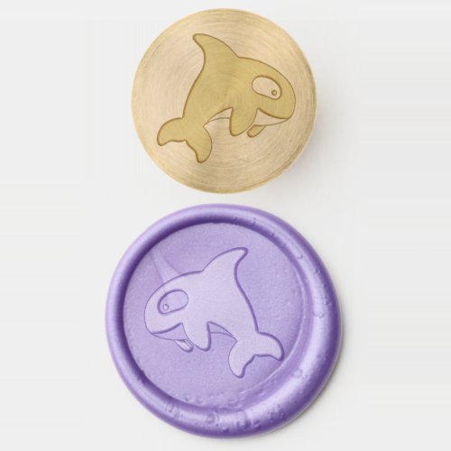 Cute Orca Whale Wax Seal Stamp