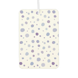 Cute Organic Brushstroke Dot Artwork Air Freshener