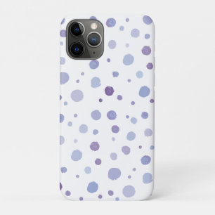 Cute Organic Brushstroke Dot Artwork iPhone 11 Pro Case