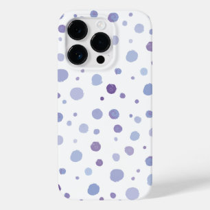 Cute Organic Brushstroke Dot Artwork Case-Mate iPhone 14 Pro Case