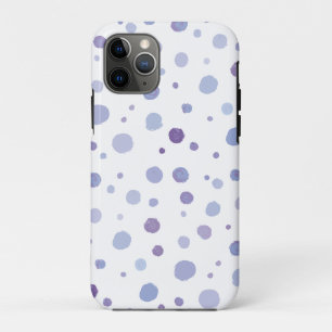 Cute Organic Brushstroke Dot Artwork iPhone 11 Pro Case