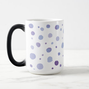 Cute Organic Brushstroke Dot Artwork Color Morph Mug