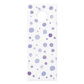 Cute Organic Brushstroke Dot Artwork Door Hanger