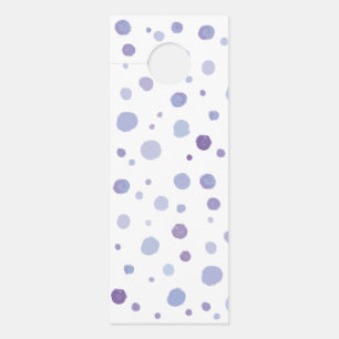 Cute Organic Brushstroke Dot Artwork Door Hanger