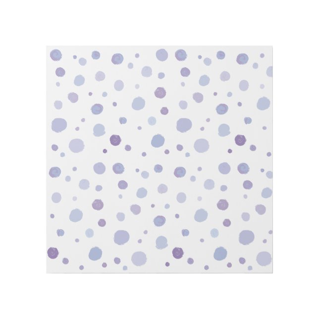 Cute Organic Brushstroke Dot Artwork Gallery Wrap (Front)