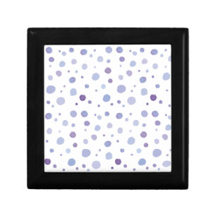 Cute Organic Brushstroke Dot Artwork Gift Box