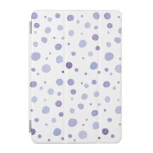 Cute Organic Brushstroke Dot Artwork iPad Mini Cover