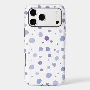 Cute Organic Brushstroke Dot Artwork iPhone 17 Pro Max Case