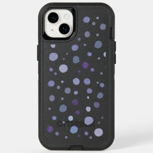 Cute Organic Brushstroke Dot Artwork OtterBox iPhone 14 Plus Case