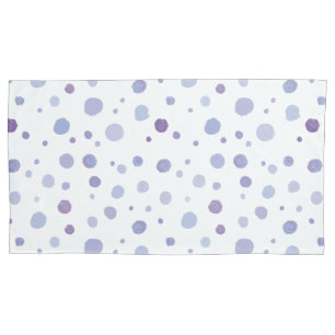 Cute Organic Brushstroke Dot Artwork Pillow Case