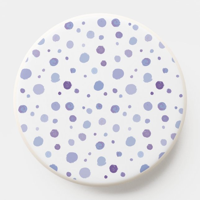 Cute Organic Brushstroke Dot Artwork PopSocket (Popsocket)