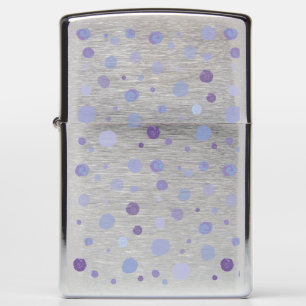 Cute Organic Brushstroke Dot Artwork Zippo Lighter