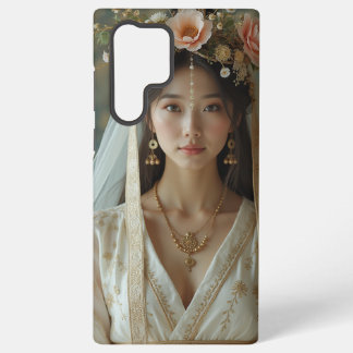 cute oriental girl samsung galaxy s22 ultra case