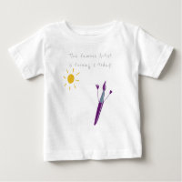 Cute Original Art On Your  Baby’s Birthday T-Shirt