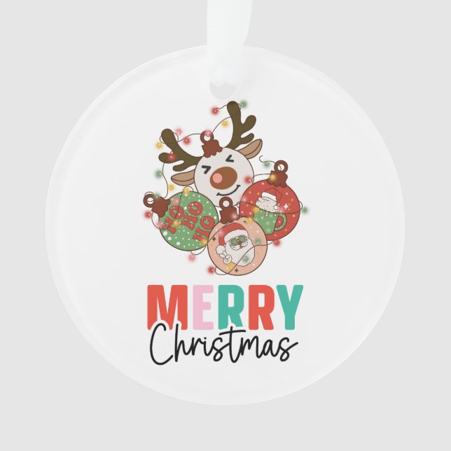 Cute ornaments - Merry christmas   (Front)