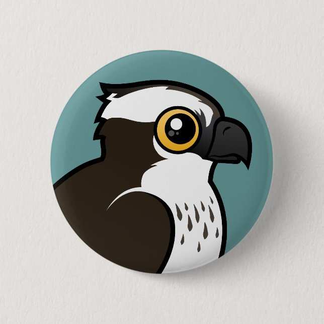 Cute Osprey Button (Front)