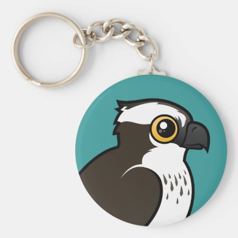 osprey leather keyring