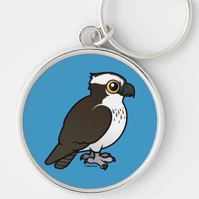 osprey leather keyring