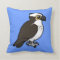 Cute Osprey Throw Pillow