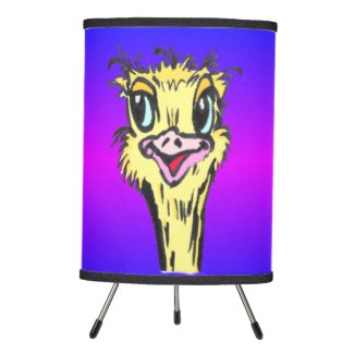 Cute Ostrich Cartoon Lamp