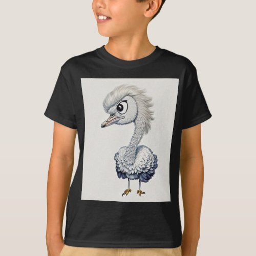 Cute ostrich T_Shirt
