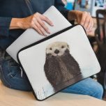 Cute Otter Animal Sea Laptop Sleeve<br><div class="desc">This design was created though digital art. It may be personalized in the area provided Contact me at colorflowcreations@gmail.com if you with to have this design on another product. Purchase my original abstract acrylic painting for sale at www.etsy.com/shop/colorflowart. See more of my creations or follow me at www.facebook.com/colorflowcreations, www.instagram.com/colorflowcreations, www.twitter.com/colorflowart,...</div>