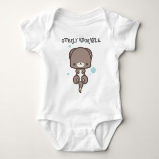 Cute Otter Baby-grow Baby Bodysuit