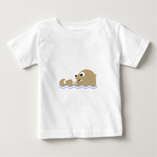 cute otter baby T_Shirt