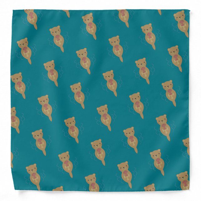 Cute Otter Bandana (Front)