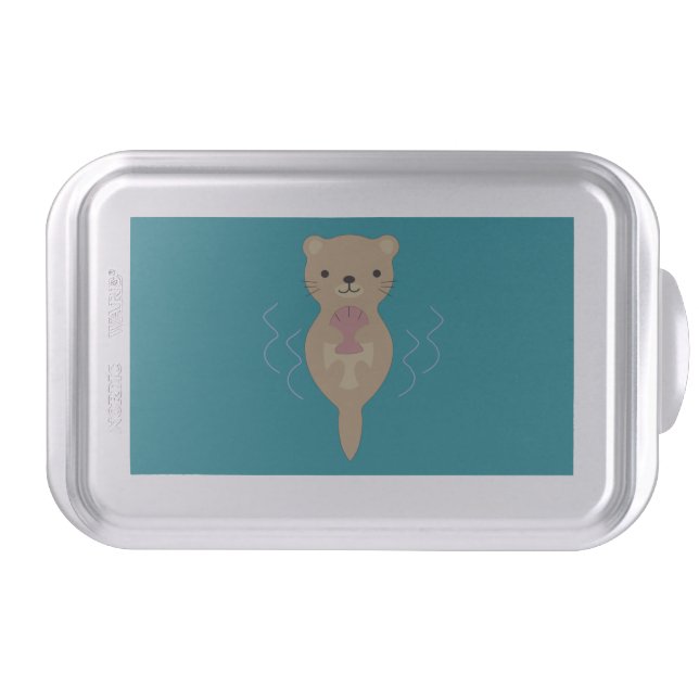 Cute Otter Cake Pan (Front)