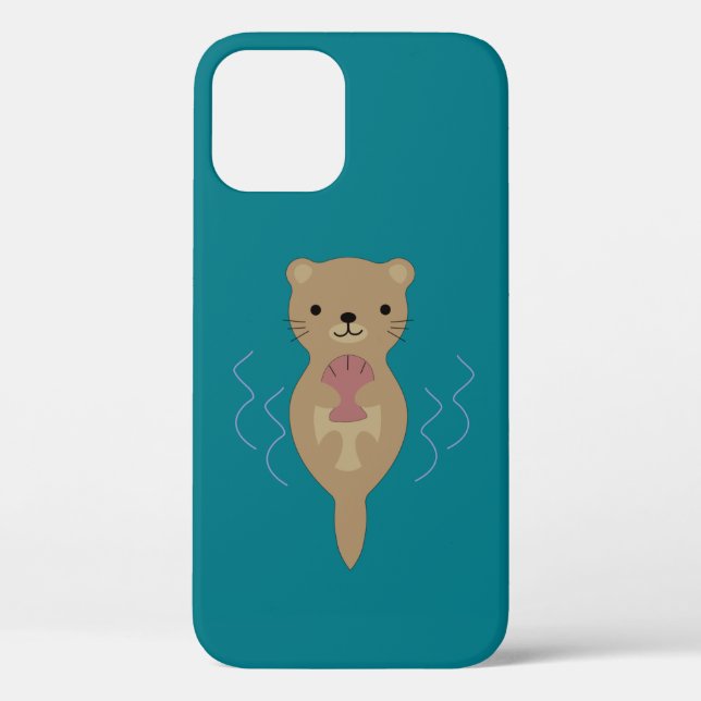 Cute Otter Case-Mate iPhone Case (Back)