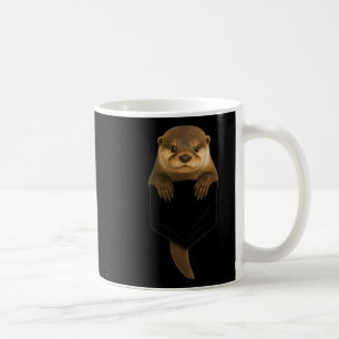 Cute Otter Cket Funny For Men Women Kid Otter Love Coffee Mug