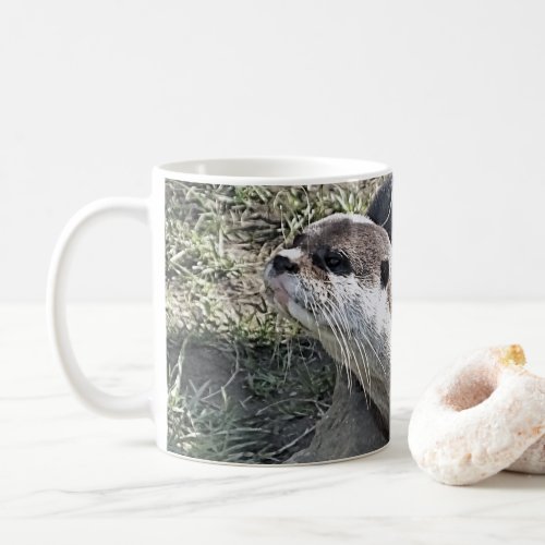 CUTE OTTER   COFFEE MUG