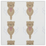 Cute Otter Fabric