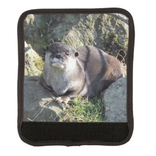 CUTE OTTER LUGGAGE HANDLE WRAP