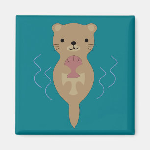 Cute Otter Magnet