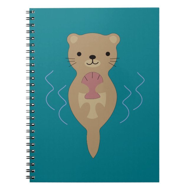 Cute Otter Notebook (Front)