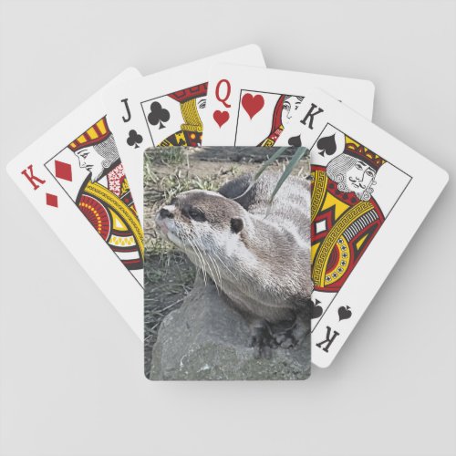 CUTE OTTER   POKER CARDS