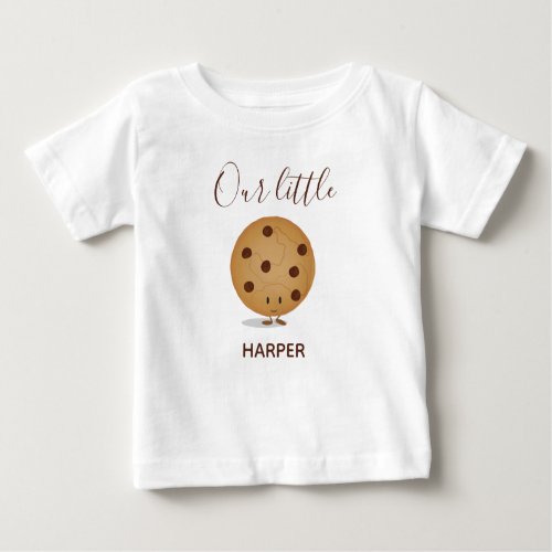 Cute Our Cookie Name Baby T_Shirt