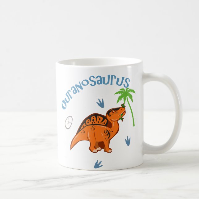Cute Ouranosaurus Coffee Mug (Right)