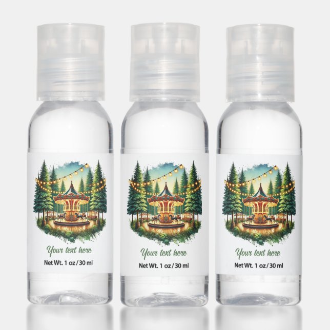 Cute outdoor fun park hand sanitizer (Set)