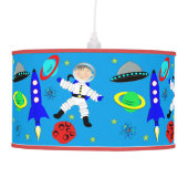 Cute Outer Space Themed Ceiling Lamp (Front)