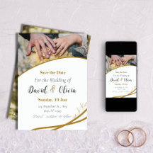 Cute Overlay Photo Wedding