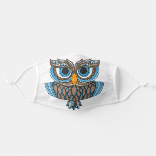 Cute Owl Adult Cloth Face Mask