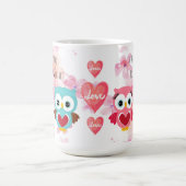 Cute Owl Always Love You Coffee Mug (Center)