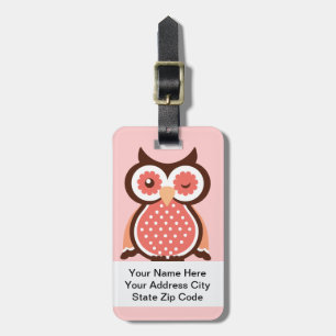 Cute Owl Bag Tags