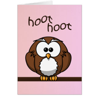 Owl Sayings Cards | Zazzle