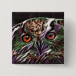 CUTE OWL   BUTTON<br><div class="desc">An art design of a cute little owl.</div>